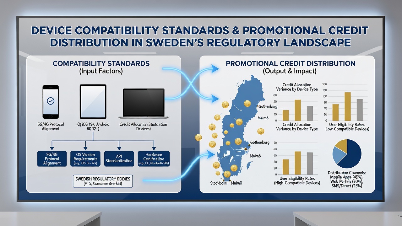 Comparison of promotional credit interfaces across different mobile devices in the Swedish market